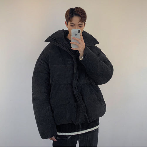 CORDUROY PUFFER JACKET