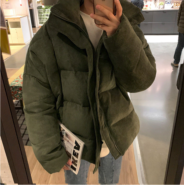 CORDUROY PUFFER JACKET