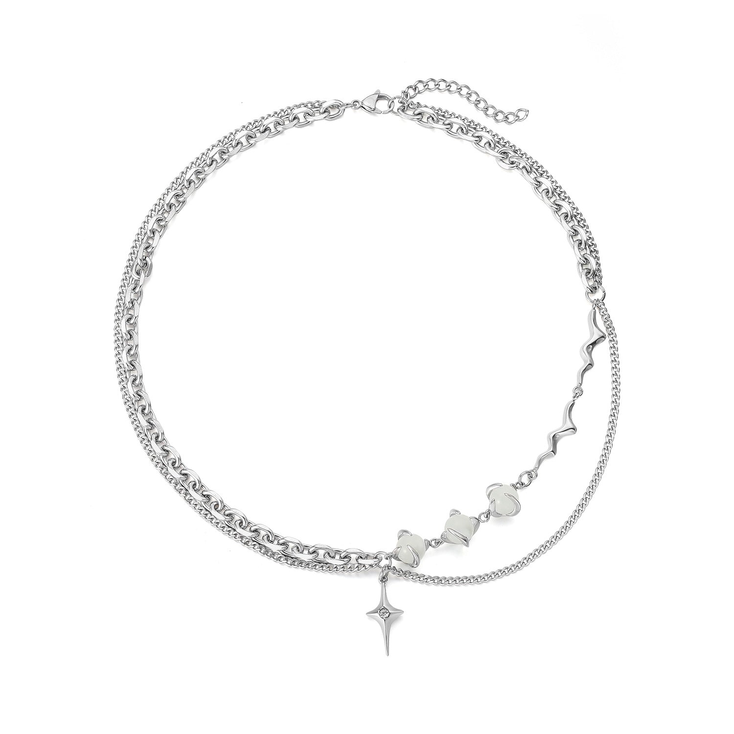 STAR & OPAL NECKLACE