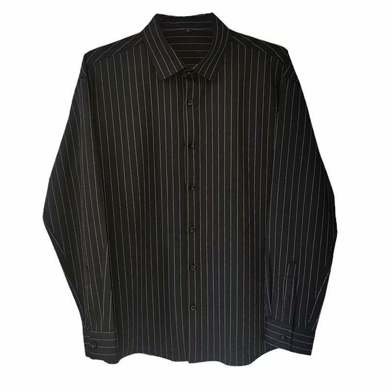 STRIPED BUTTON UP SHIRT