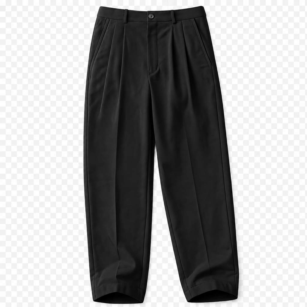 DOUBLE PLEATED DRESS PANTS