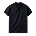 SHORT SLEEVE HENLEY TEE