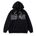 LETTERING ZIP-UP JACKET