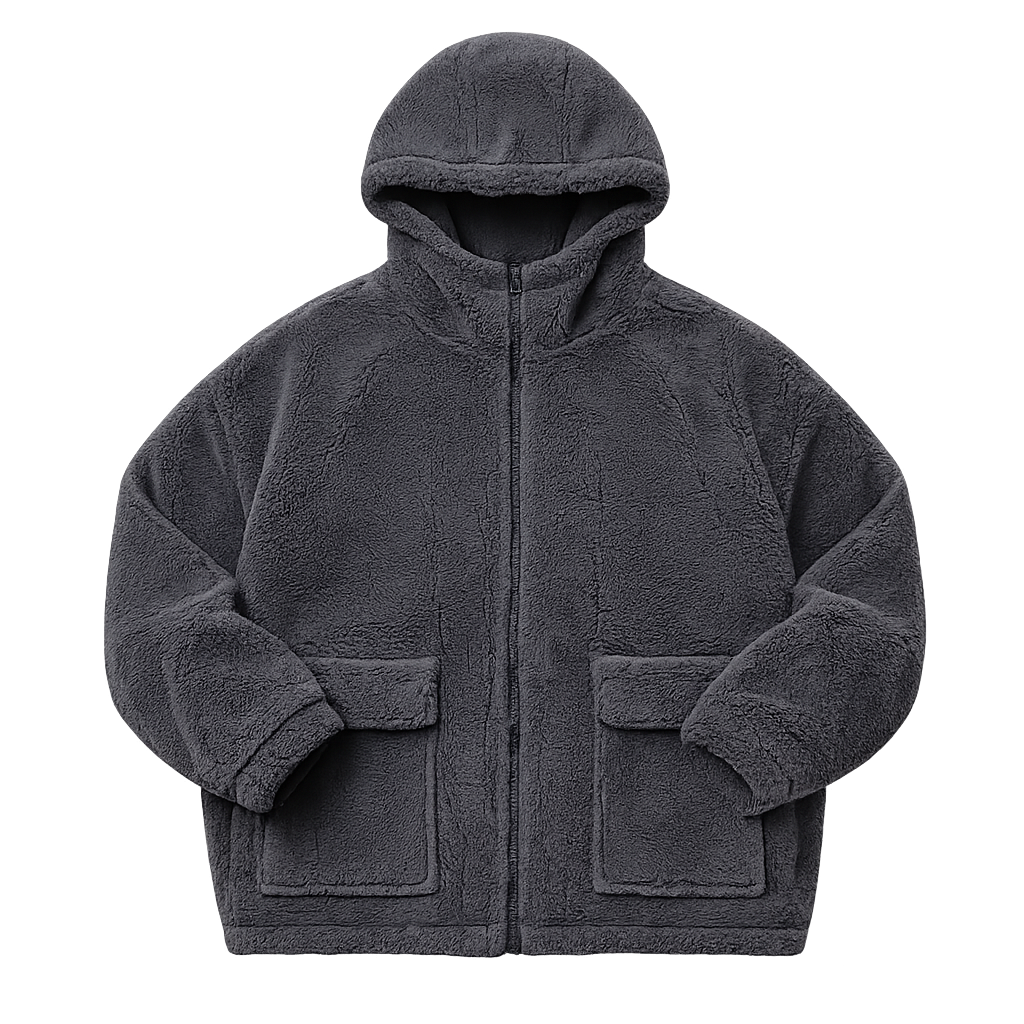 OVERSIZED SHERPA JACKET