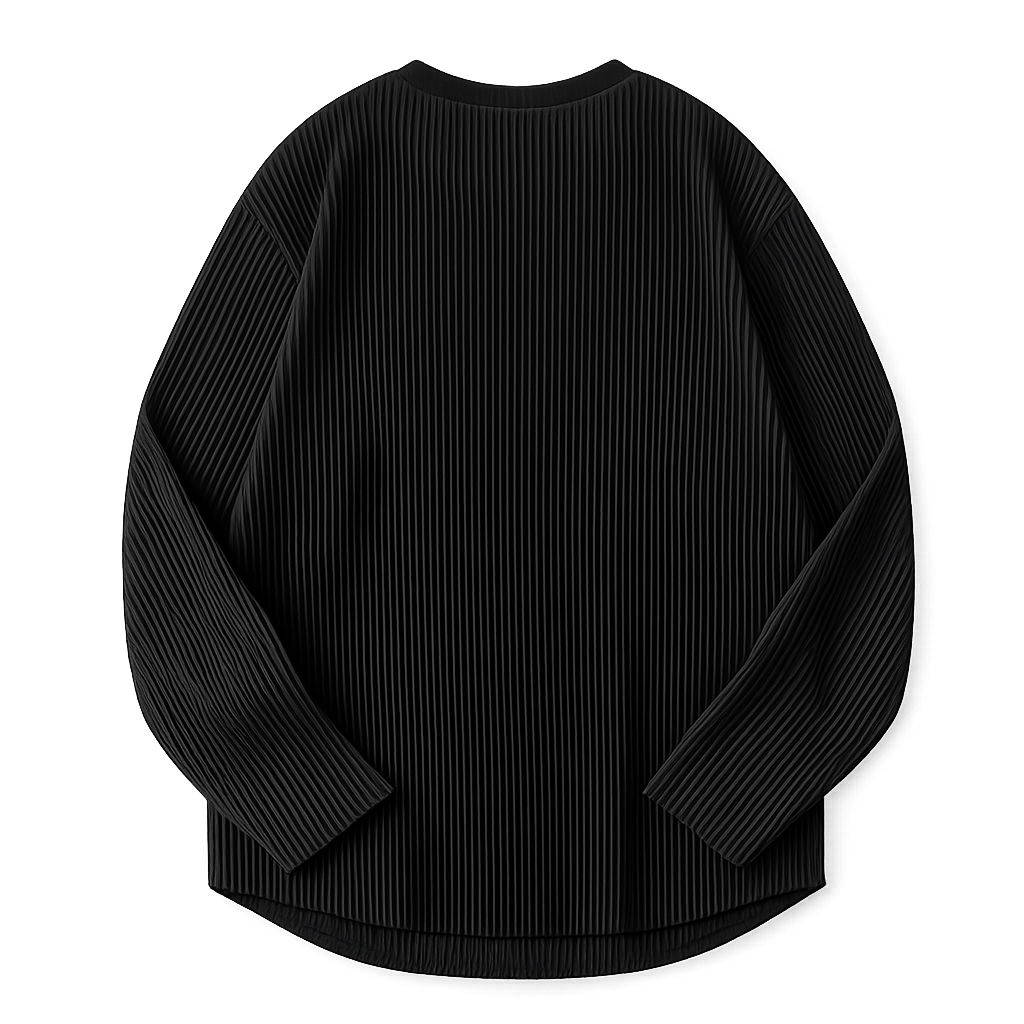 TEXTURED LONG SLEEVE SHIRT