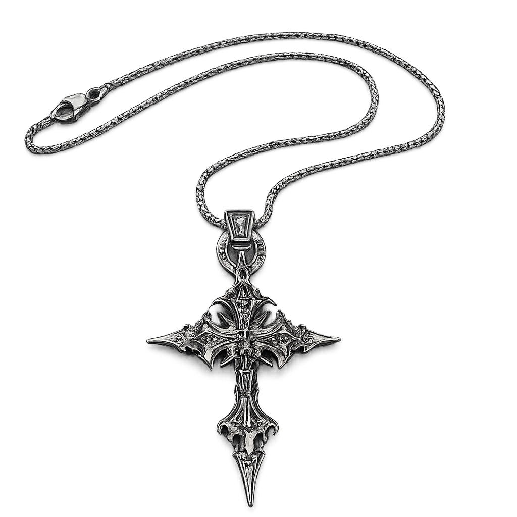 GOTHIC CROSS NECKLACE
