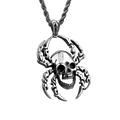 SKULL SPIDER NECKLACE
