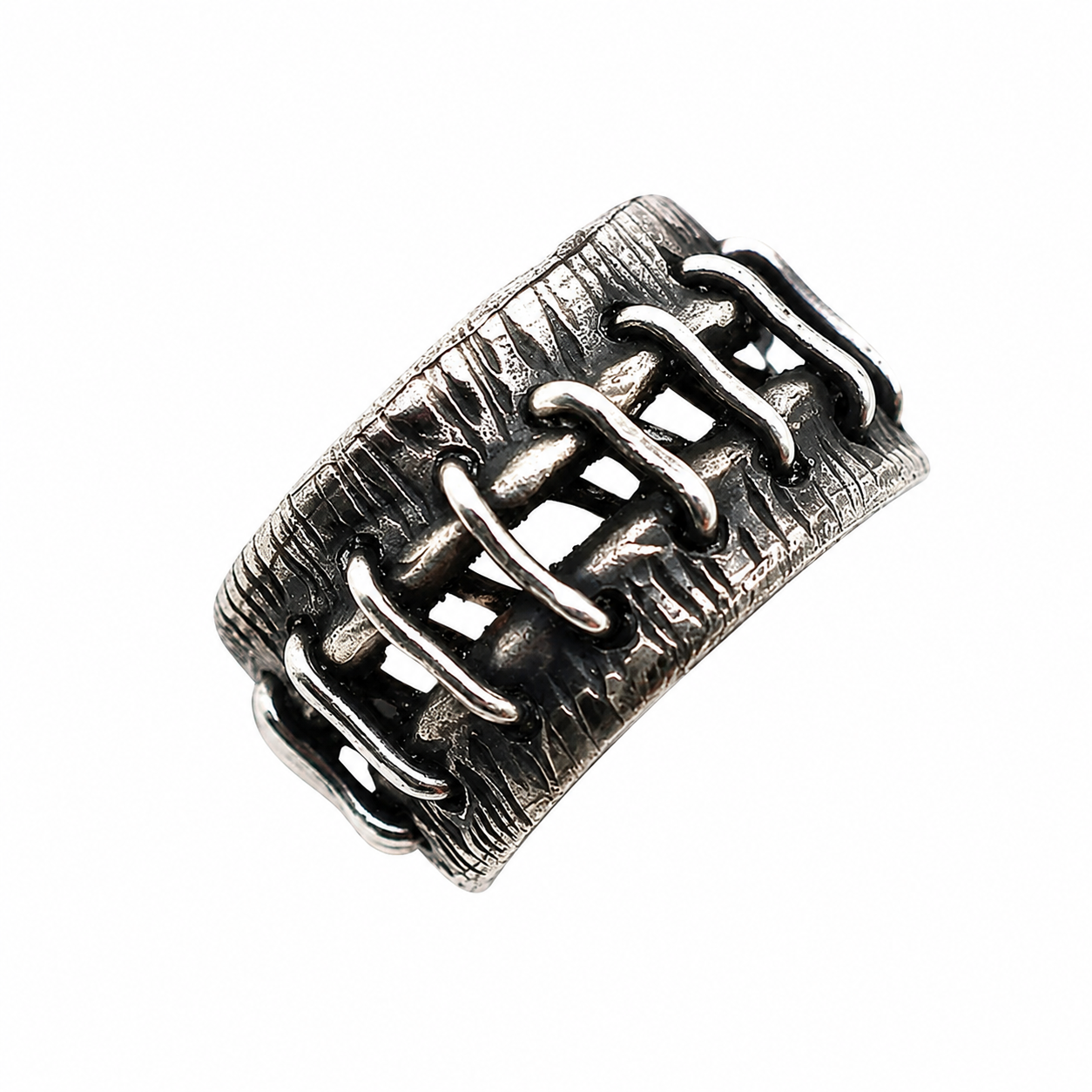 STITCHED UP RING