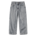 SINGLE TONE WIDE LEG DENIM PANTS