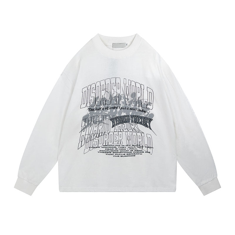 DISORDER WORLD LONG SLEEVE TEE