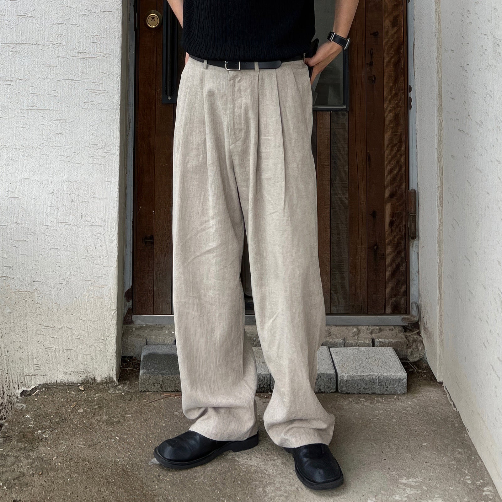 LINEN CASUAL PANTS