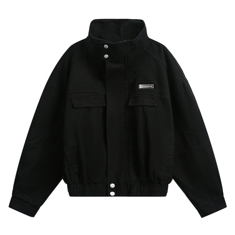 COLLARED WORK JACKET