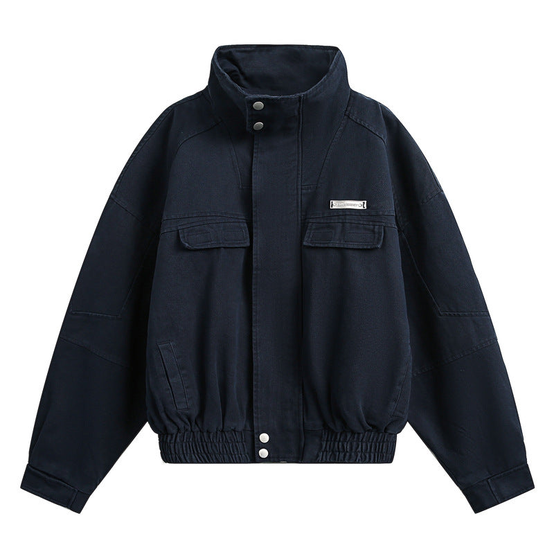 COLLARED WORK JACKET