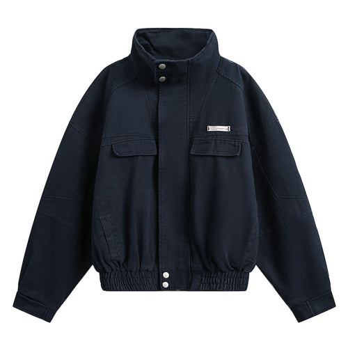 COLLARED WORK JACKET