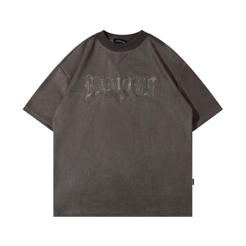 FAMOUS EMBROIDERED TEE
